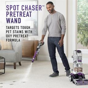 img 2 attached to 🆒 Advanced Hoover SmartWash Automatic Carpet Cleaner: Spot Chaser Stain Remover Wand, Ideal Shampooer Machine for Pets - FH53000PC Purple
