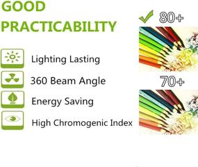 img 2 attached to 💡 Lamsky Dimmable Daylight LED Replacement Lights