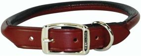 img 2 attached to Optimized Search: Rolled Leather Dog Collar by Hamilton