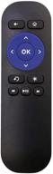 🎮 vinabty replacement remote control - 1 year warranty - compatible with roku models: roku 1 (lt, hd); roku 2 (xd, xs); roku 3 (not support roku streaming stick, hdmi stick and game) logo