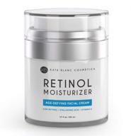 🌟 kate blanc retinol cream moisturizer: anti-aging solution for face, eye area & oily skin - 2.5% active retinol, hyaluronic acid, vitamin e, b5 - reduce fine lines, wrinkles, dark, sun spots - 1.7oz logo