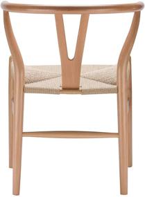 img 2 attached to 🪑 Stylish and Versatile: Poly and Bark Weave Chair in Natural - Perfect Blend of Comfort and Elegance