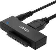 💻 unitek sata to usb 3.0 converter: universal 2.5/3.5 sata hdd/ssd adapter with power adapter логотип