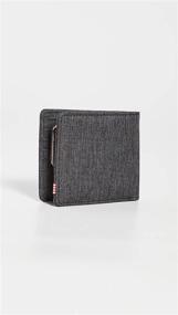 img 2 attached to Herschel Coin Black Crosshatch Raven Women's Handbags & Wallets for Wallets