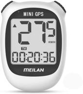 meilan m3 mini gps bike computer: speedometer, wireless cycling computer, bicycle odometer, waterproof bike speedometer and odometer, waterproof bicycle computer with backlight for road bike mtb логотип