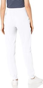 img 1 attached to 👖 Champion Women's Powerblend Joggers with C Logo: Stylish and Comfy Athletic Pants