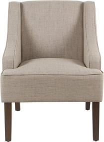 img 2 attached to HomePop K6499 B214 Velvet Swoop Accent Furniture