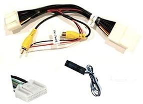 img 1 attached to 🔌 Enhanced Wire Harness with 6 Volt Converter for Select Toyota and Scion Models - Retain OEM Factory Backup Reverse Camera to New Aftermarket Car Stereo Display/Navigation Radio - Check Compatible Vehicles Below