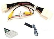 🔌 enhanced wire harness with 6 volt converter for select toyota and scion models - retain oem factory backup reverse camera to new aftermarket car stereo display/navigation radio - check compatible vehicles below logo