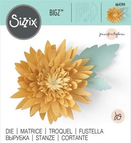 img 1 attached to ELLISON SIZZIX BIGZ CHRYSANTHE Chrysanthemum