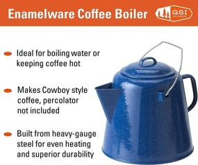 img 1 attached to ☕️ Sturdy GSI Outdoors 20 Cup Coffee Boiler for Campsite, RV, or Farmhouse Kitchen