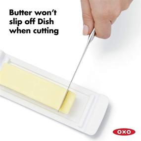 img 1 attached to 🧈 OXO Good Grips Butter Dish: Ultimate Convenience and Easy Handling