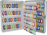 🔐 grey key lock cabinet box - barska cb12488 with 160 positions logo