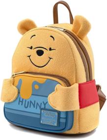 img 3 attached to 🍯 Loungefly Disney Winnie the Pooh Hunny Tummy Double Strap Women's Shoulder Bag Purse