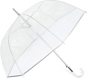img 4 attached to 🌂 Clear Transparent Bubble Umbrella by Lejorain
