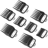 🔌 yinke clipper guards premium for wahl clippers trimmers - 8 cutting lengths from 1/16” to 1” - fits all full size wahl clippers (pack of 8) logo