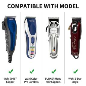 img 3 attached to 🔌 YINKE Clipper Guards Premium for Wahl Clippers Trimmers - 8 Cutting Lengths from 1/16” to 1” - Fits All Full Size Wahl Clippers (Pack of 8)
