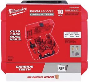 img 3 attached to Power Through Tough Materials with Milwaukee 49-56-9290 HAWG Carbide Teeth: A Game-Changing Tool!