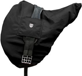 img 4 attached to 🏇 Harrison Howard Premium Waterproof/Breathable Fleece-Lined Saddle Cover in Mars Black: Ultimate Protection for Your Saddle