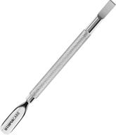 🔪 utopia care cuticle pusher and spoon nail cleaner - professional stainless steel cuticle remover and cutter - long-lasting manicure and pedicure tool - for fingernails and toenails logo