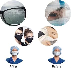 img 2 attached to 👃 20 Pcs Reusable Nose Bridge Pad - Anti-Fog Silicone Nose Pads for Face Inner Support, Washable Nose Frame to Prevent Eyeglass Fogging