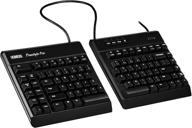 enhance comfort and productivity with kinesis freestyle pro ergonomic split mechanical keyboard - kb900-brn logo
