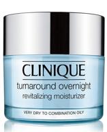 🌙 revive your skin overnight with clinique's new turnaround revitalizing moisturizer (1.7 ounce, unboxed) logo