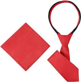 img 1 attached to Ties Boys Necktie Pre Tied Uniforms