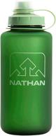 🚰 nathan bigshot water bottle - bpa-free & odor-free - 32oz / 1 liter capacity: hydrate safely and refreshingly logo