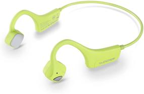 img 4 attached to 🎧 YouthWhisper Bone Conduction Headphones Bluetooth - Wireless Open-Ear Headset: Lightweight, Sweat-Proof, & Green