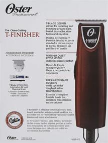 img 2 attached to Oster T-Finisher AC Trimmer #76059-010