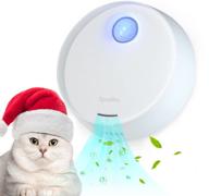 spoyllbs cat litter deodorizer: smart odor eliminator with 360° 🐾 auto-monitoring for dust-free and smell-free litter box, room, toilet & kitchen logo