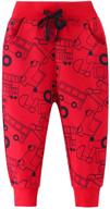 eulla little cotton casual sweatpants: trendy boys' clothing for comfortable and stylish looks logo
