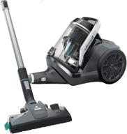 🧹 bissell smartclean canister vacuum cleaner, 2268 - efficient cleaning in stylish black with pearl white/electric blue accents логотип