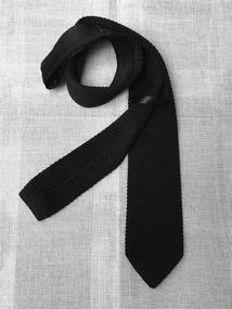 img 1 attached to 💔 Comforting Knitted Funeral Necktie for Grieving Husbands
