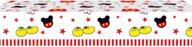 🎉 mickey party table cover, 70.8 x 42.5 inch, mickey party supplies logo