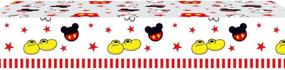 img 2 attached to 🎉 Mickey Party Table Cover, 70.8 x 42.5 Inch, Mickey Party Supplies