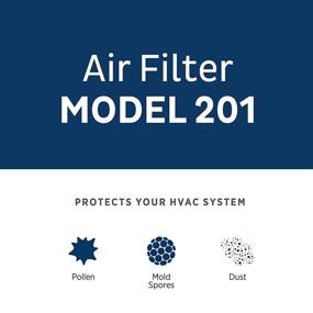 img 2 attached to 🌿 Максимизируйте качество воздуха с фильтром-очистителем Aprilaire 201 Replacement Filter