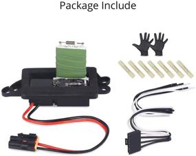 img 1 attached to WMPHE Blower Motor Resistor: Compatible with Cadillac Escalade, Avalanche, Trailblazer, Suburban, Tahoe, GMC Yukon | HVAC AC Blower with Harness | OEM Replacement: 22807122, 89018596, 8919088