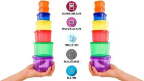 img 1 attached to 🥗 Portion Control Container Kit: 21-Day Transformation with 14-Piece Set + Comprehensive Guide & Recipe eBook