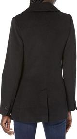 img 3 attached to Lark Ro Breasted Peacoat Charcoal Women's Clothing for Coats, Jackets & Vests