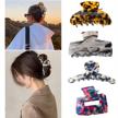 cellulose acetate barrettes butterfly accessories logo