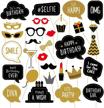 birthday photo booth props kit event & party supplies and photobooth props logo