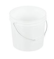 🪣 vestil pail 35 pws: durable plastic bucket with optimal diameter logo