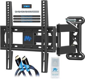 img 4 attached to 📺 Enhance Your TV Viewing Experience with Mounting Dream Full Motion TV Mount: Fits 26-55 Inch TVs, Includes Socket Wrench & HDMI Cables, Supports VESA 400x400mm and 60lbs, MD2377-KT