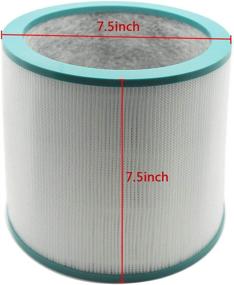 img 2 attached to EZ SPARES Vacuum Parts Replacement for Dyson Pure Cool Link Tower Purifiers TP00 TP02 TP03, AM11 – Dual-Layer Filter & More | #968126-03