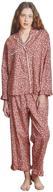 🌙 ullala vintage sensibility two piece pajama set sleepwear for women: stylish comfort and nighttime elegance logo