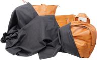 🌎 earthwise handbags purses: stylish and eco-friendly cotton drawstring bags logo