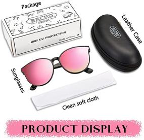 img 1 attached to Sunglasses 100 UV Protection Sunglasses Suitable Children Boys' Accessories and Sunglasses