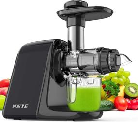 img 4 attached to 🥤 NXONE Slow Masticating Juicer: Powerful, Silent, and Efficient Cold Press Extractor for High Nutrient Vegetables & Fruits